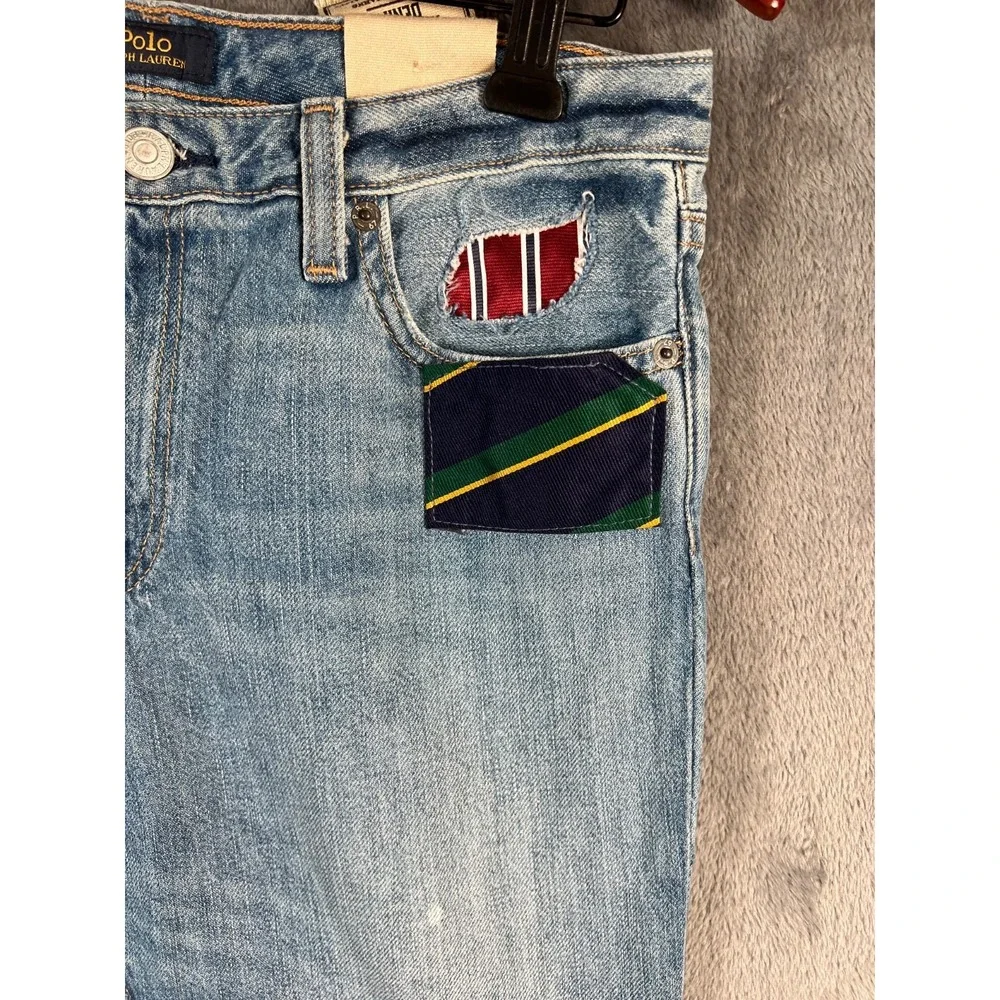 Polo Ralph Lauren Kids Jeans 16 fits 29x29 Astor Slim Boyfriend Patchwork